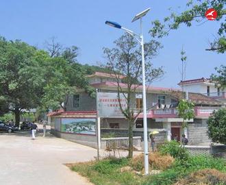 新农村太阳能路灯 正翔2104应用图3