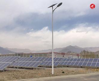 新农村太阳能路灯 正翔2103应用图1