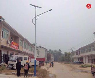 新农村太阳能路灯 正翔2102应用图3