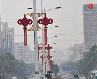 LED中国结路灯 正翔1204应用图1