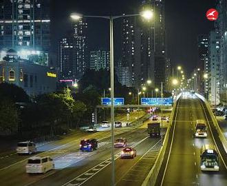 LED路灯头 正翔2906应用图1