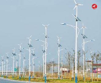 太阳能风光互补路灯 正翔2301应用图1