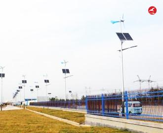 太阳能风光互补路灯 正翔2306应用图3