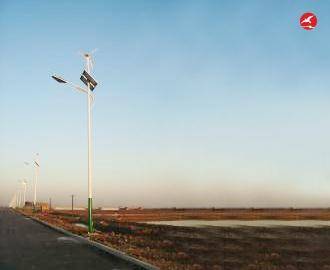 太阳能风光互补路灯 正翔2307应用图1