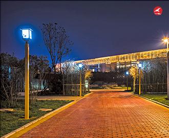 中式庭院灯 正翔3305应用图3