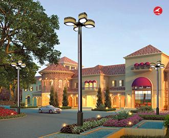 LED庭院灯 正翔3106应用图1
