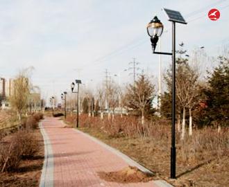 太阳能庭院灯 正翔3007应用图3