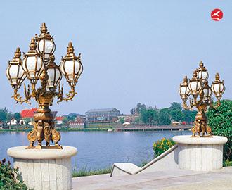 仿古庭院灯 正翔3402应用图3