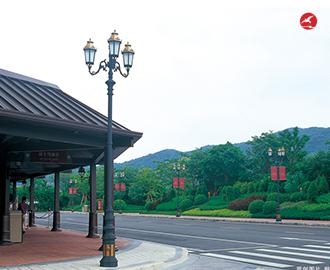 仿古庭院灯 正翔3405应用图1