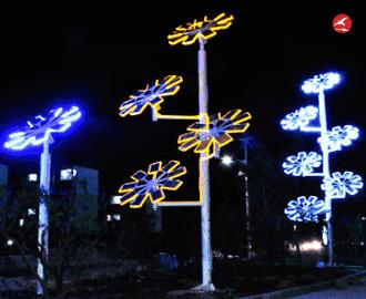 太阳能景观灯 正翔1105应用图3