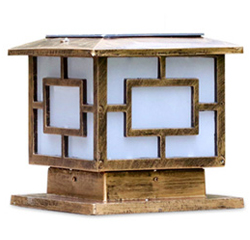 太阳能柱头灯 正翔9105详情图4