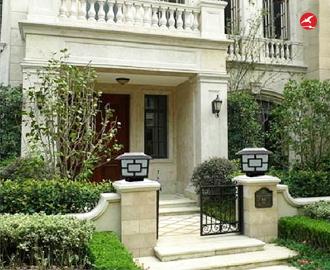 太阳能柱头灯 正翔9105应用图2