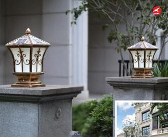 柱头灯 正翔9101应用图3