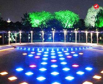 LED地砖灯 正翔8101应用图1