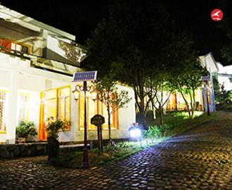 太阳能庭院灯 正翔3010应用图1