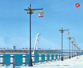 中式庭院灯 正翔3308应用图1