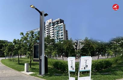 LED智慧路灯 正翔5402应用图2