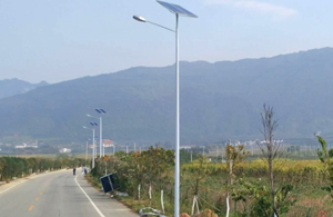广西武鸣县大明山太阳能路灯工程