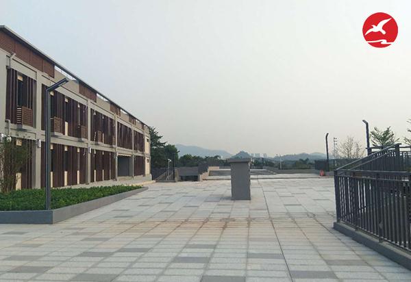 深圳南山区大磡小学惊现正翔照明LED庭院灯