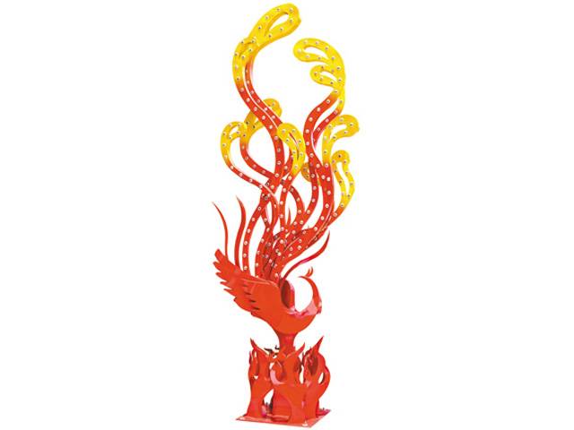 大型户外LED凤凰艺术景观灯 正翔1050